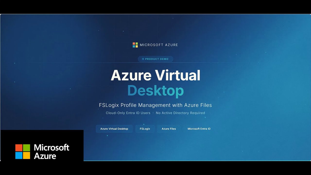 Azure Files Native Entra ID support with AVD FSLogix