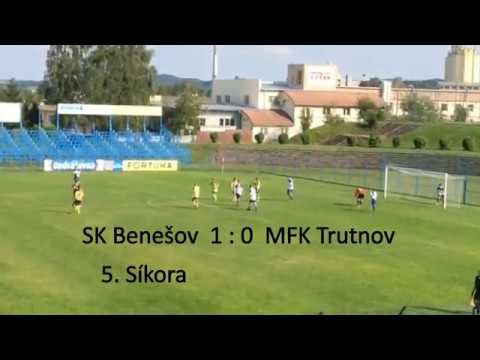 U17 SK Benešov - MFK Trutnov, 26.8.2017