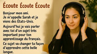 Concentrez-vous sur l'écoute | French  Listening Practice (A2)