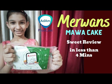 Merwans "Mawa Cake" Sweet Review by Amruta