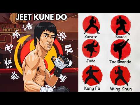 Every Martial Art Bruce Lee Masters Explained in 14 Minutes