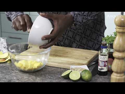 Roasted Salmon & Spice Sensation Cous Cous with Mango