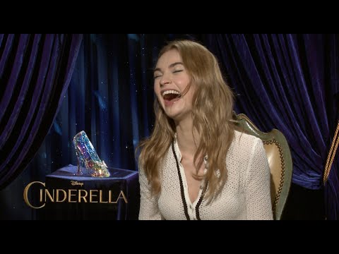 CINDERELLA interviews - Lily James, Richard Madden, Blanchett, Branagh