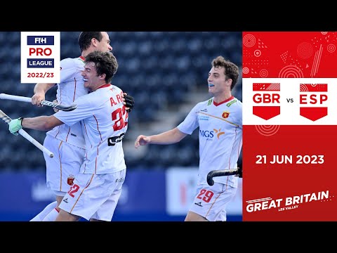 FIH Hockey Pro League 2022-23: Great Britain vs Spain (Men, Game 2) - Highlights