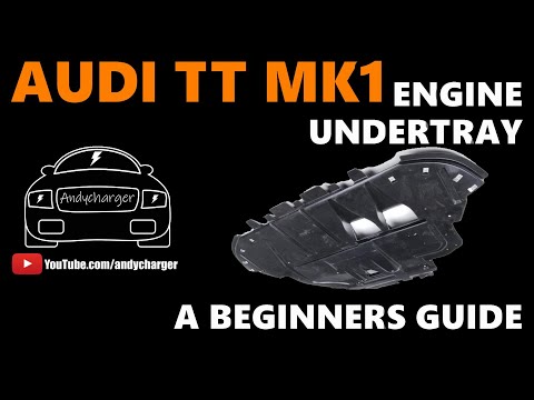 Audi TT Mk1 1.8T - How to remove the undertray and Audi tt under tray installation
