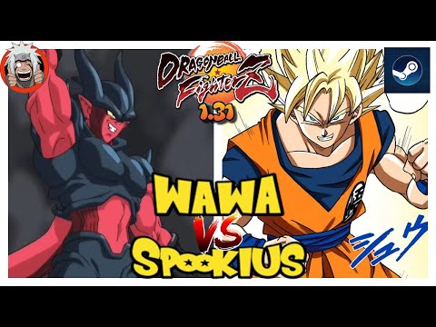 DBFZ Wawa vs Spookius - (GogetaSS4, GokuUI, GokuSSJ) Vs (Gogeta, SBaby2, Janemba) Ver 1.31