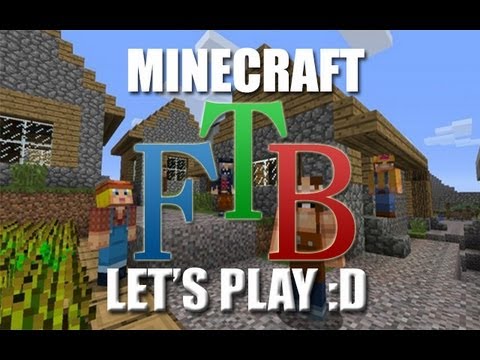 Let's Play Minecraft FTB Ep.1 - Getting Started!