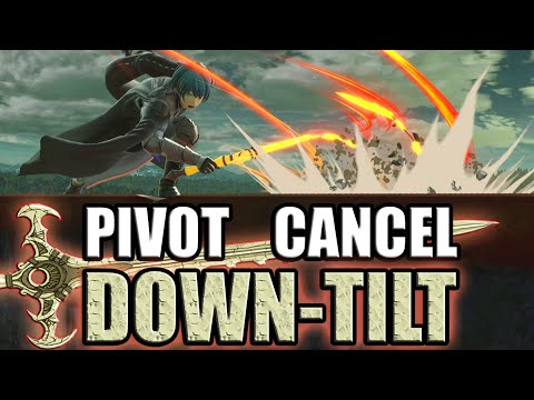 Smash Ultimate: Byleth Pivot Cancel Down-Tilt