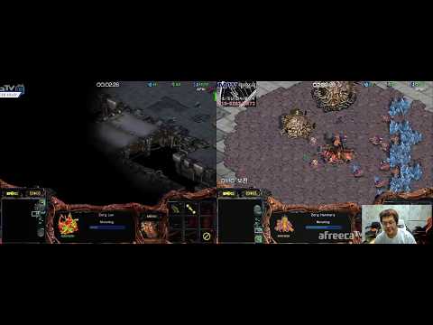 DUAL FPVOD: Jaedong vs Larva ZvZ @ Circuit Breaker #4 [2017-06-02]