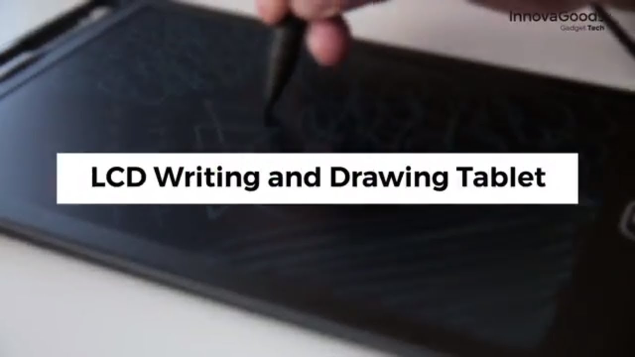InnovaGoods Gadget Tech LCD Magic Drablet planšetė, skirta piešimui ir rašymui