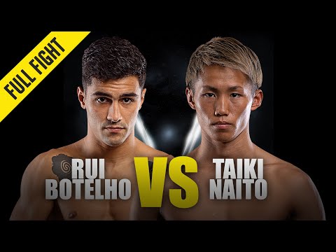 Rui Botelho vs Taiki Naito full fight