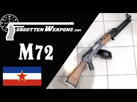 ZASTAVA Arms M72 RPK w/ ZVUK Suppressor FIRST SHOTS !