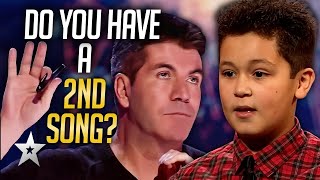 Download lagu Simon Stops the Audition… And Demands a Second Song! mp3