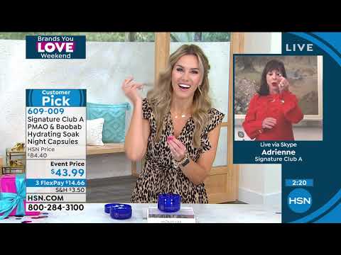 HSN | Signature Club A by Adrienne Beauty Celebration 07.10.2021 - 06 PM