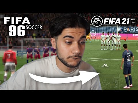 Free kicks from FIFA 96 to FIFA 21...