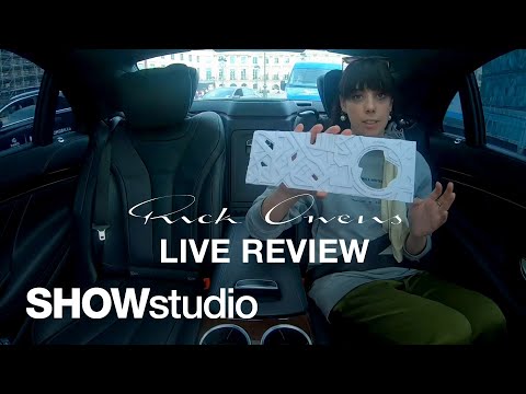 Rick Owens - Spring / Summer 2020 Menswear Live Review