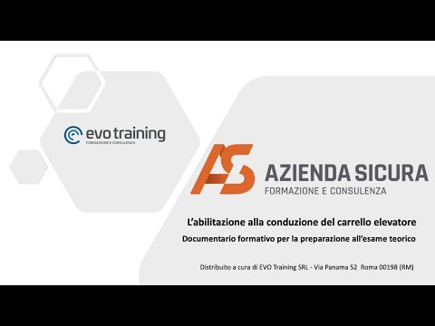 Documentario formativo - Teoria del carrello elevatore (muletto)