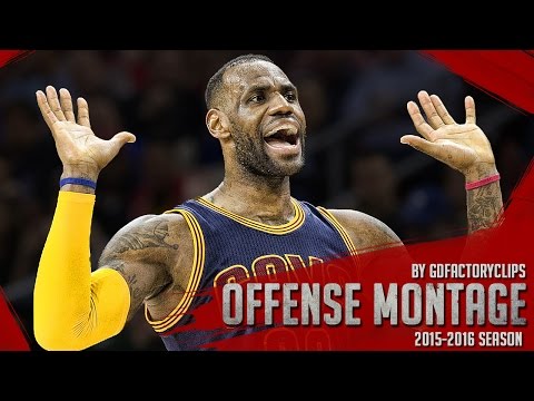 LeBron James Offense Highlights Montage 2015/2016 (Part 2) - MVP MODE!