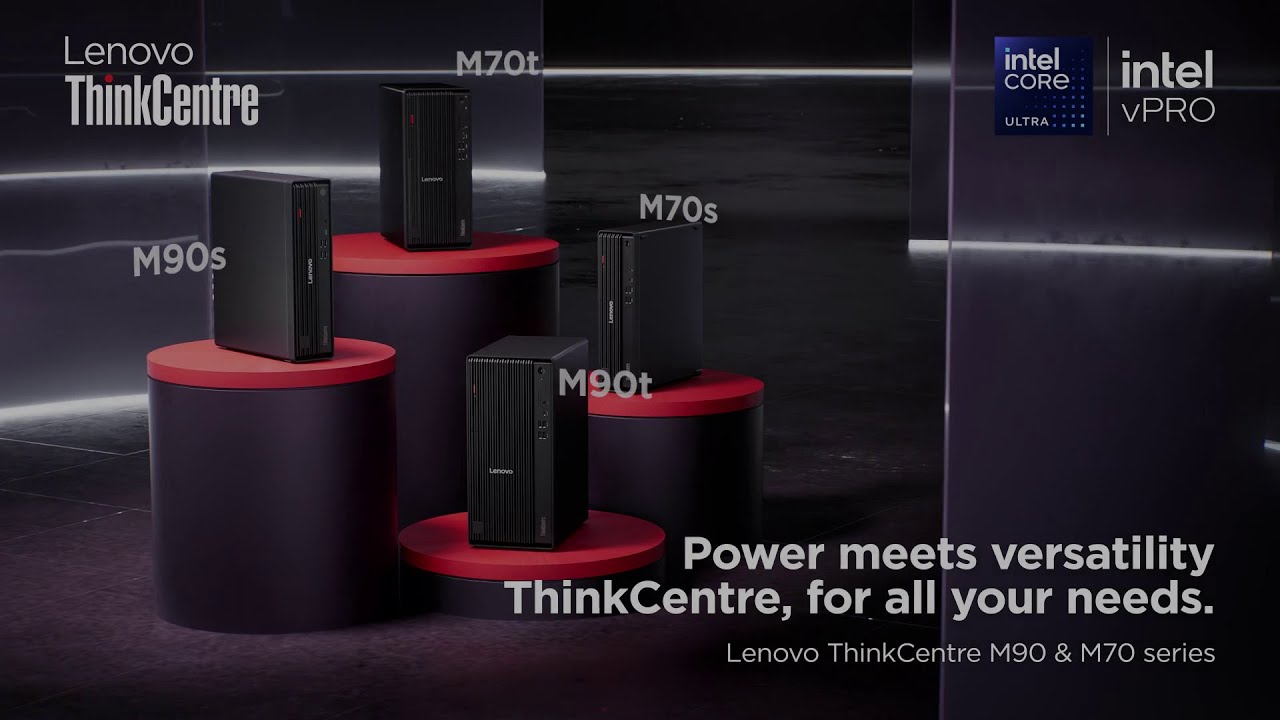 Lenovo ThinkCentre M90t/s M70t/s Product Tour (2025) - Power meets versatility.