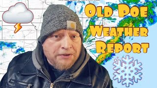 Mr. Poestyle : Old Poe Weather Report