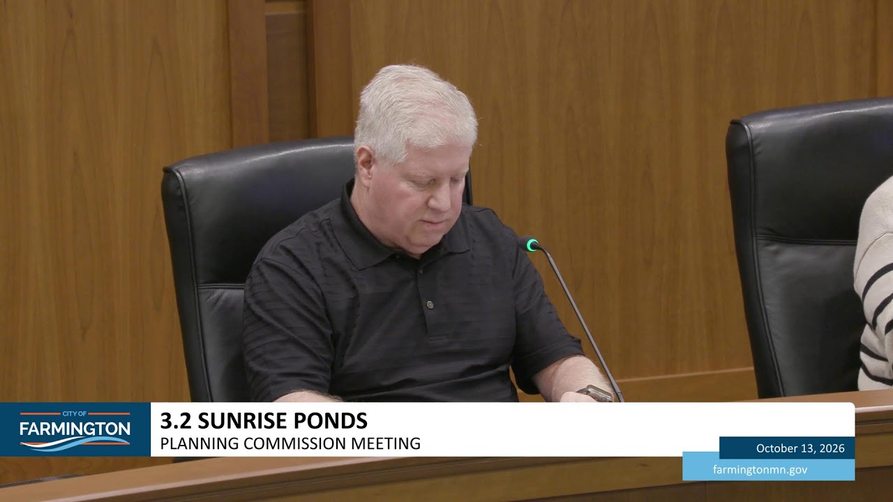 Planning Commission Meeting - October 13, 2026