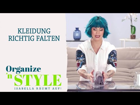 HOW TO: Kleidung platzsparend zusammenlegen | ORGANIZE `N STYLE | sixx