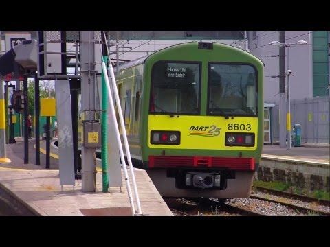 8510 and 8520 Class Dart Trains - Howth Junction Station