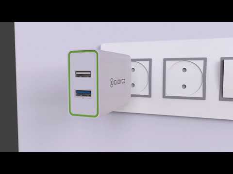 CADYCE CA-DUWC  USB Wall Charger