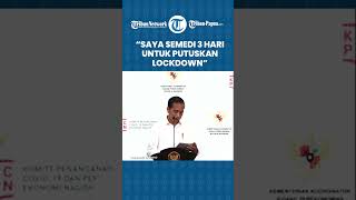 Presiden Jokowi Cerita soal Penanganan Covid-19: Saya Semedi 3 Hari, Memutuskan Lockdown atau Tidak