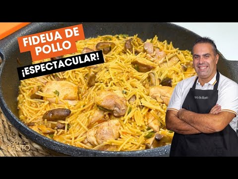 CAZUELA DE FIDEOS CON POLLO