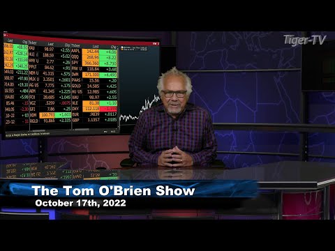 October 17th, Tom O'Brien Show on TFNN - 2022