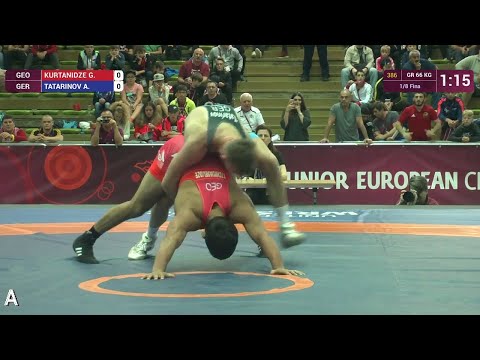 1/8 GR - 66 kg: G. KURTANIDZE (GEO) df. A. TATARINOV (GER), 6-6