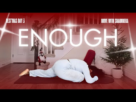 REST'MAS Day 3 | 25 Min Gentle Slow Flow For Inspiration on Low-Energy Days