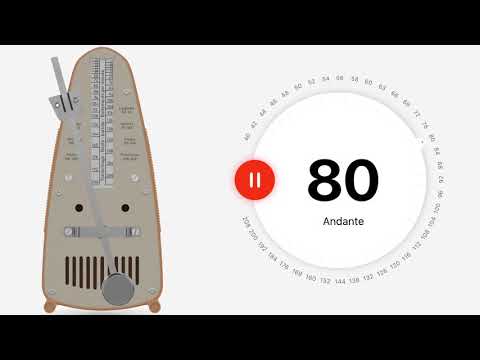80 BPM Classic metronome