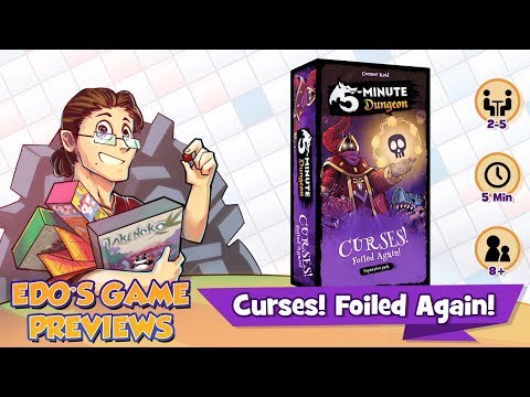 Edo's 5-Minute Dungeon: Curses! Foiled Again! Review (KS Preview)