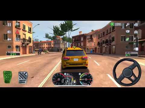 Taxi Sim 2020 CITY CAR 4X4 SUV UBER DRIVING GAME - Car Games 3D Android iOS