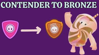 FALL GUYS RANKED CYCLE 4 | CONTENDER TO BRONZE!