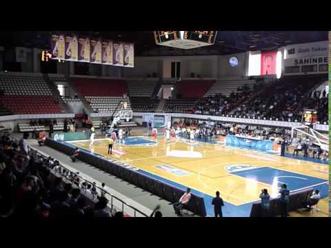 Royal Halı Gaziantep calloway'dan harika üçlük tribün çekim