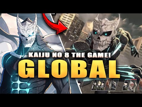 GLOBAL* KAIJU NO 8 THE GAME GAMEPLAY & PRE-REGISTER NOW! (PC/Mobile - 2025)