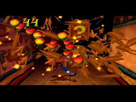 Crash Bandicoot - Warped (PS1) 105% Walkthrough pt32 - Bug Lite