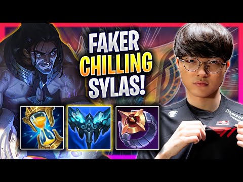 FAKER CHILLING WITH SYLAS! - T1 Faker Plays Sylas MID vs Akali! | Season 2023