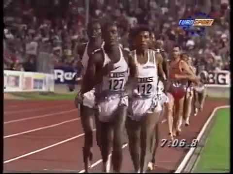 Men's 5000m Final - Zurich Diamond League - 14 August 1996