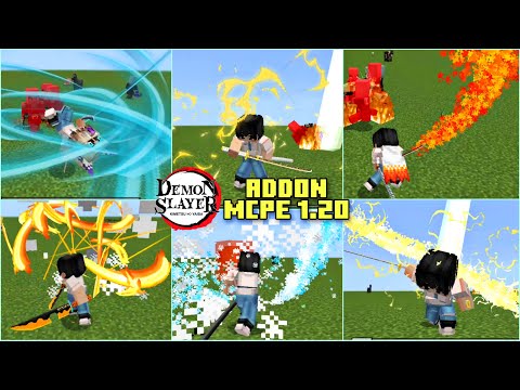 relizmo - Cool Demon Slayer Addon for minecraft pe 1.20 | demon slayer addon mcpe 1.20 | anime addon mcpe