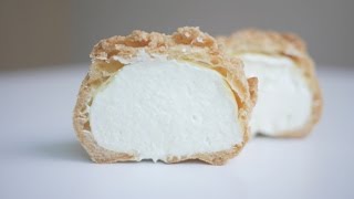 쿠키슈 만들기 슈크림 | 한세 Vanilla Cream Puffs