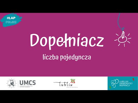 Dopełniacz - liczba pojedyncza