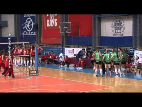 20.12.13 Odbojka (z), Crvena zvezda - Kolubara 3-0