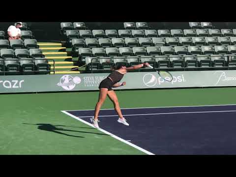 Usue Maitane Arconada I, Indian Wells WTA Tennis