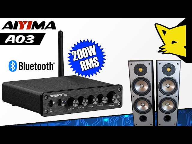 Vídeo relacionado con DollaTek HiFi Bluetooth 4.2 TPA3116 100Wx2 2.0 Amplificador de Potencia Digital estéreo con Ajuste de Graves + Agudos