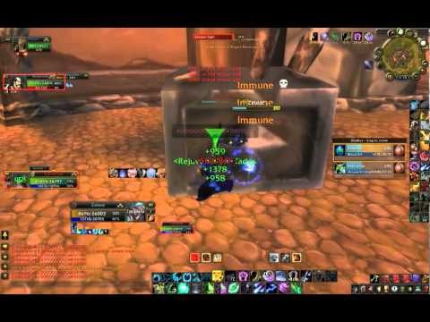 The Best Druid (Boomkin), Warrior (Prot) vs Mage (Arcane), Mage (Arcane) match Ever
