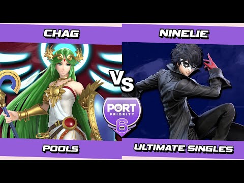 Port 6 Pools - Chag (Palutena) Vs. Ninelie (Joker) SSBU Ultimate Tournament